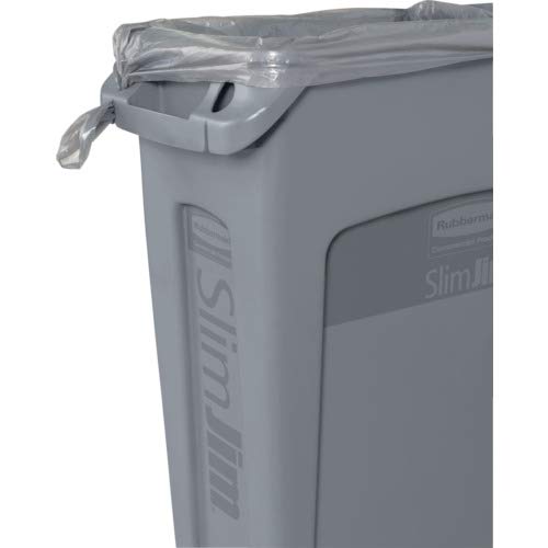 Rubbermaid Commercial Products Slim Jim Plastic Rectangular Recycling