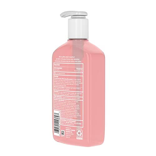 NEUTROGENA OIL-FREE ACNE WASH PINK GRAPEFRUIT FACIAL CLEANSER – WITH SALICYLIC ACID FOR CLEAR SKIN, DAILY FACE WASH FOR OILY & ACNE-PRONE SKIN, DEEP CLEANSING TREATMENT, 9.1 FL. OZ. BOTTLE