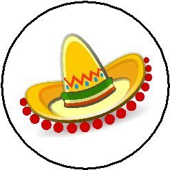 Image result for cartoon sombrero