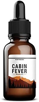 HUSKYBEARD Cabin Fever 1oz Beard Oil - Crisp, Clove, Woodsy, Outdoors Scent