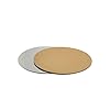Decora 0932504 taartplateaus in set goud/zilver Ø 26 cm