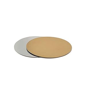 Decora 0932504 taartplateaus in set goud/zilver Ø 26 cm