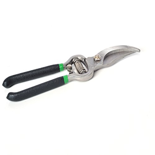 Gardtech Garden Shears Hand Bypass Pruners 8" Steel Garden Pruning Shears-Versatile