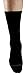 Extra Wide Medical (Diabetic) Crew Socks, 3 Pack, for Men (Size 11-16 (up to 6E wide) Black, Made in USA
