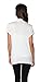 Free to Live Women's Lightweight Short Sleeve Criss Cross Pullover Nursing Top Ivory