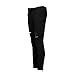 PHOTNO Women Skinny Ripped Pants High Waist Stretch Slim Pencil Trousers (XXL, Black)