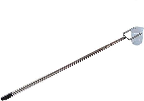 Telescoping Stainless Steel Water Sampler Rod With 500ml Ladle - Adjustable From 1.11m To 3m (3.6ft To 9.8ft)