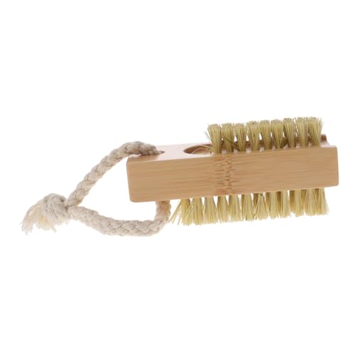 CLISPEED Nail Scrub Brush Ergonomic Nail Cleaner for Convenient Cleaning Portable Pedicure Tool for Manicure Versatile Brush for Home Go Use