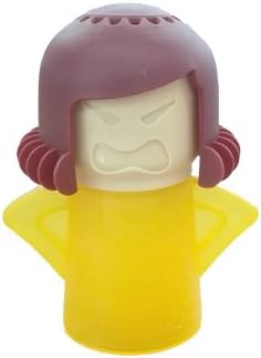 Metro Angry Mama Cleaning Microwave Cleaner Cooking Kitchen Gadget Tools With Package (YELLOW)