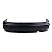 CarPartsDepot, Rear Bumper Cover Primed Black Plastic 2dr 4dr Replacement, 352-20133-20-PM HO1100190?04715S01A01ZZ