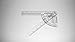 Clear Pipe Caliper/Diameter Caliper and Ruler - Fractional