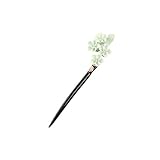 Easting Chinese Traditional Style Handmade Ceramic Flowers Hair Pins Stick Women's Hair Accessory