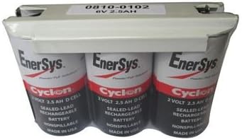 0810-0102 BATTERY 6VDC-2.5 AH