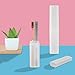 Toothbrush Case, Portable Toothbrush Box Holder Storage for Family Travel Business School 2 Pack Vonpri (Clear)