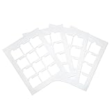 Lip Balm Label Stickers with Safety Seal for Chapstick Tubes, 60 Blank Labels, DIY Label Paper