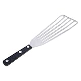 MIU France Large Stainless Steel Slotted Turner, 3-1/2 By 13-1/2-Inch (90110)