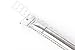 BBQMANN BF641 (3-pack) Replacement Stainless Steel Pipe Burner for Char Broil, Charmglow, Jenn Air, Kenmore Sears, K Mart, Member's Mark, Nexgrill, Perfect Flame