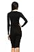 Private Island Women UPF 50+ Beach Board Shorts Pants Swimsuit Bathing Swim Rash Guard Yoga Bottom (M, Black-RSP)