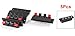 uxcell 5 Pcs 64mm x 18mm 4 Positions Push in Jack Spring Load Speaker Terminals