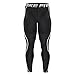 New 011 Take Five Skin Tights Compression Leggings Base Layer Black Running Pants Mens S - 3xl (M)