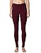 Baleaf Women's Fleece Lined Leggings Yoga Pants Inner Pocket Ruby Wine Size M