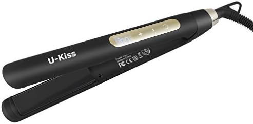 Hair Straightener, Ultra-thin Touch Screen, Digital LCD Display Screen Dual Voltage,High Heat 470 degrees,Instant Heat Up