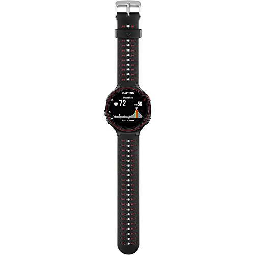 Garmin Forerunner 235 GPS Sport Watch with Wrist-Based Heart Rate Monitor and 7-Piece Fitness Kit (Marsala)