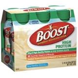 Boost Complete High Protein Nutritional Drink, Very Vanilla, 8 Ounce, ( 6 count )