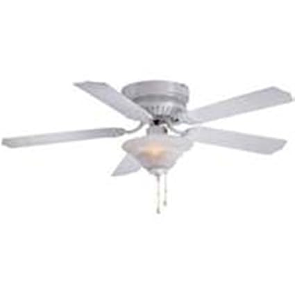 Boston Harbor Cf B 652 1f242wh 1 Light Hugger Ceiling Fan 52 Inch