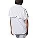 Columbia Women’s PFG Bahama Short Sleeve Shirt, White, Medium