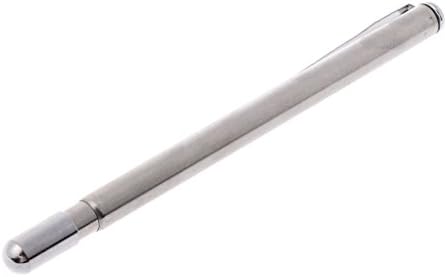 Tinaa Stainless Steel Telescopic Ballpoint Pen Business Signature Pen Ballpoint Pen Teachers Supplies Office Supplies