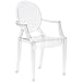 EdgeMod Burton Arm Chair in Clear