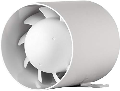 Duct duct fan, pipe insert, exhaust fan, quiet, diameter 100 mm, 10 cm, 15 W/105 m³