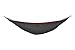 ENO - Eagles Nest Outfitters Ember Hammock UnderQuilt, Lightweight Sleeping Quilt for Cold Weather Camping, Charcoal/Red