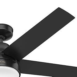 Hunter 51314 Aerodyne Ceiling Fan 52 inches Matte