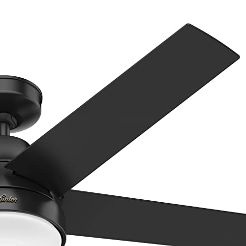 Hunter 51314 Aerodyne Ceiling Fan 52 inches Matte Black - View 10