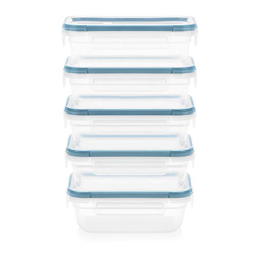 Snapware Total Solution 10Pc Plastic Food Storage Containers Set, 3