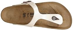 BIRKENSTOCK Gizeh Birko-Flor Graceful Pearl White