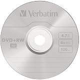 Verbatim 43229 DVD+RW 4x 4.7GB Rewritable Discs in Jewel Cases - Pack of 5 view 2