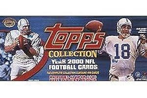 2000 Topps Football Factory Sealed 400 Card Box Set. Loaded with Rookies and Stars