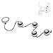 Utimi Anal Beads Stainless Steel Vaginal Beads Masturbation Sex Toy for Men and Women