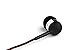 Tweedz Durable, Tangle-Free Earbuds - in Ear Headphones with Black & Red Nylon Braided Fabric Wrapped Cords and Noise Isolating Ear Buds