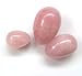 Yoni Egg Set of 3- Rose Quartz - Predrilled, Hand Crafted, Natural Wax, 3 Sizes, 3 Weights, for Women to Strengthen Pelvic Floor Muscles and Counter Stress Adult Urinary Incontinence, by JIC Gem