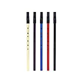 Tbest Tin Whistle D Key Multi-Color Copper