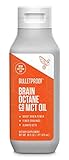 Bulletproof Brain Octane Oil - 16 Ounces - Distilled From 100 Percent Pure Coconut Oil. Odorless, Tasteless, and Easy To Add Into Any Diet.