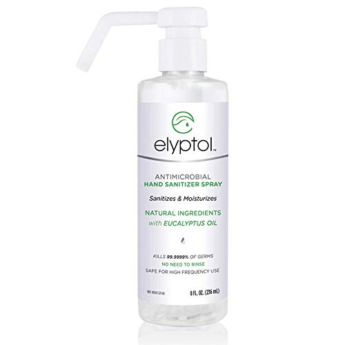 Elyptol Hand Sanitizer Spray (8oz) Natural and HospitalGrade with