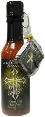 Danny Cash's Salvation Sauce Holy Ghost! with mini Bible.
