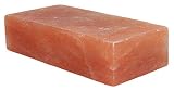 IndusClassic RSP-17 Himalayan Salt Block, Plate, Slab for Cooking, Grilling, Seasoning, And Serving (8 X 4 X 2