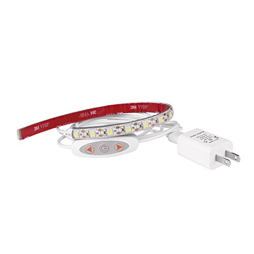 SUNWOW Sewing Machine LED Lighting Kit,Cold White with Button Dimmer and USB Power Supply, Waterproof with Premium 3M Adhesive Tape, Fits All Sewing Machines