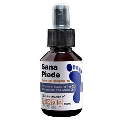 Athletes foot spray by Sana Piede | Athletes feet treatment spray 100 ml | Skincare product for fungal treatment | Alternative to athletes foot cream